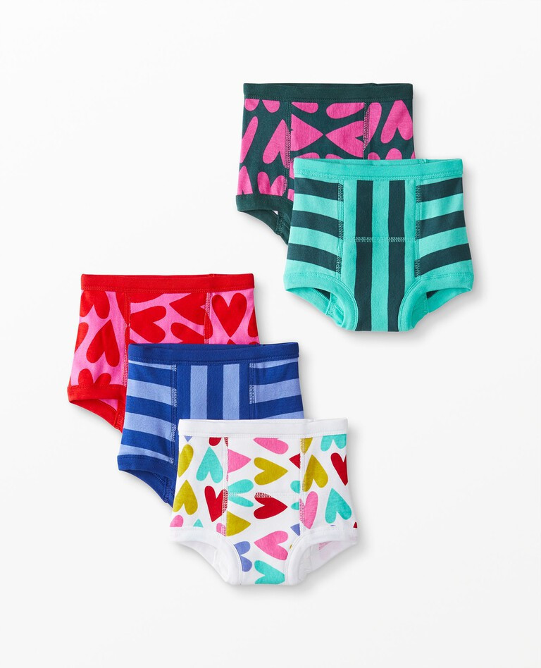 Training Underwear In Organic Cotton 5-Pack | Hanna Andersson