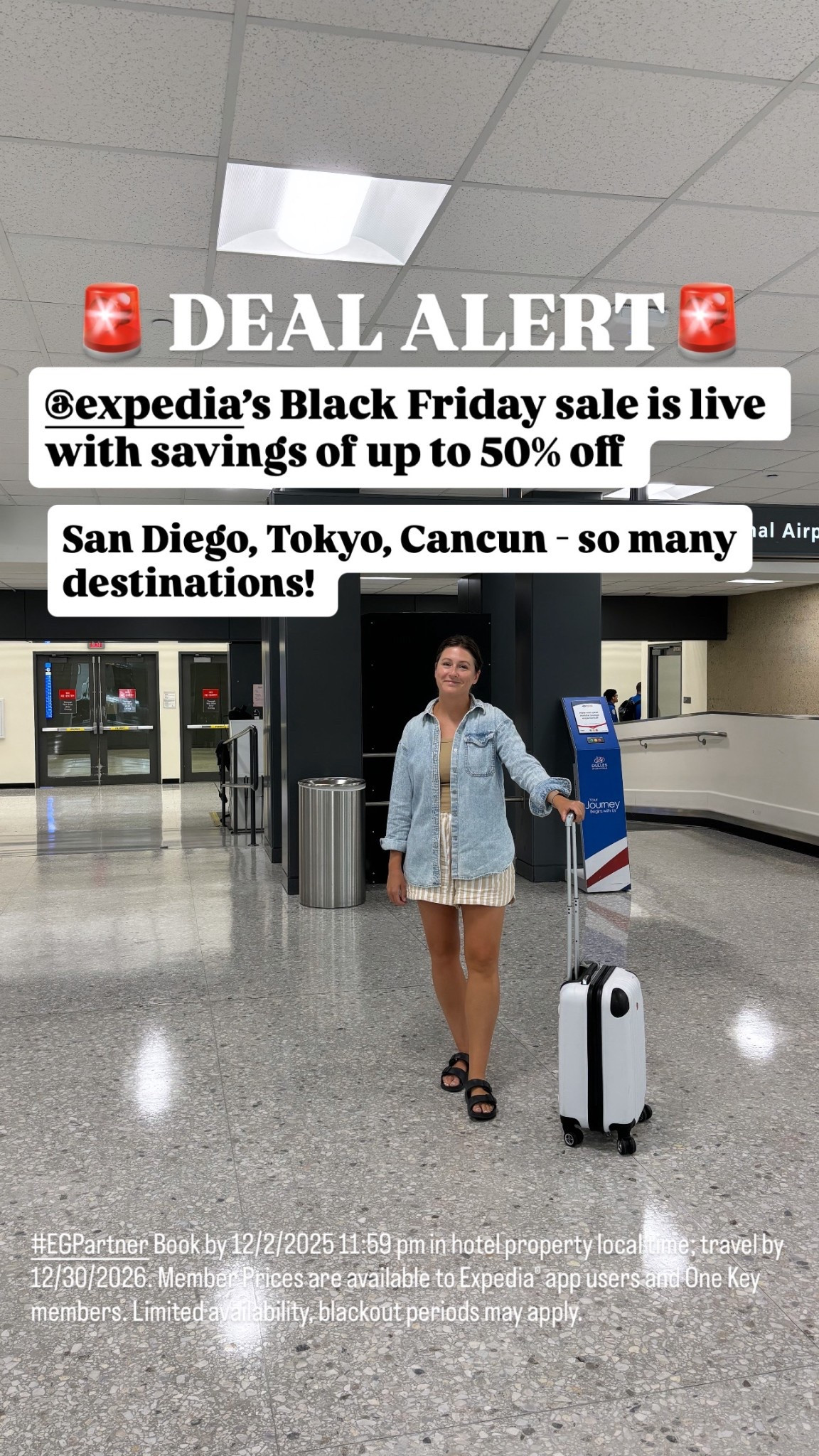 #EGPartner 🚨Deal Alert! 🚨 @expedia’s Black Friday sale is live, which means you can get up to 50% off on both hotels and vacation rentals for a limited time. 

If you’re dreaming of a getaway but want to keep things budget-friendly, Black Friday, Cyber Monday, and Travel Tuesday are the best times to book. It’s the perfect moment to snag affordable travel deals and plan a vacation without the full-price guilt. Whether you’re hoping for a quick weekend escape or a big family trip, these sales make traveling on a budget so much easier.

I’ve linked to some of my favorite Expedia hotels we’ve been to and also a few more that are on my bucket list for 2026+. 

Book by 12/2/2025 11:59 pm in hotel property local time; travel by 12/30/2026. Member Prices are available to Expedia® app users and One Key members. Limited availability, blackout periods may apply.

#LTKTravel #LTKSaleAlert #LTKCyberWeek
