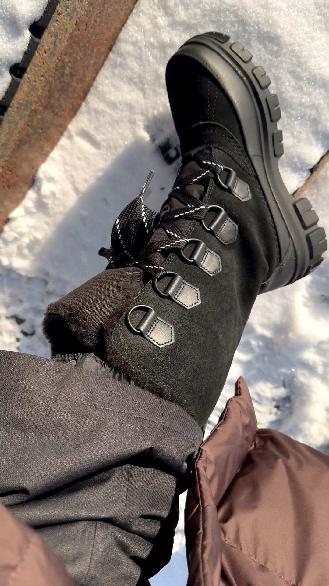 These are the best snow boots for really cold winter weather - fully lined with faux fur, sturdy lug sole bottom and waterproof 

#LTKActive #LTKSeasonal