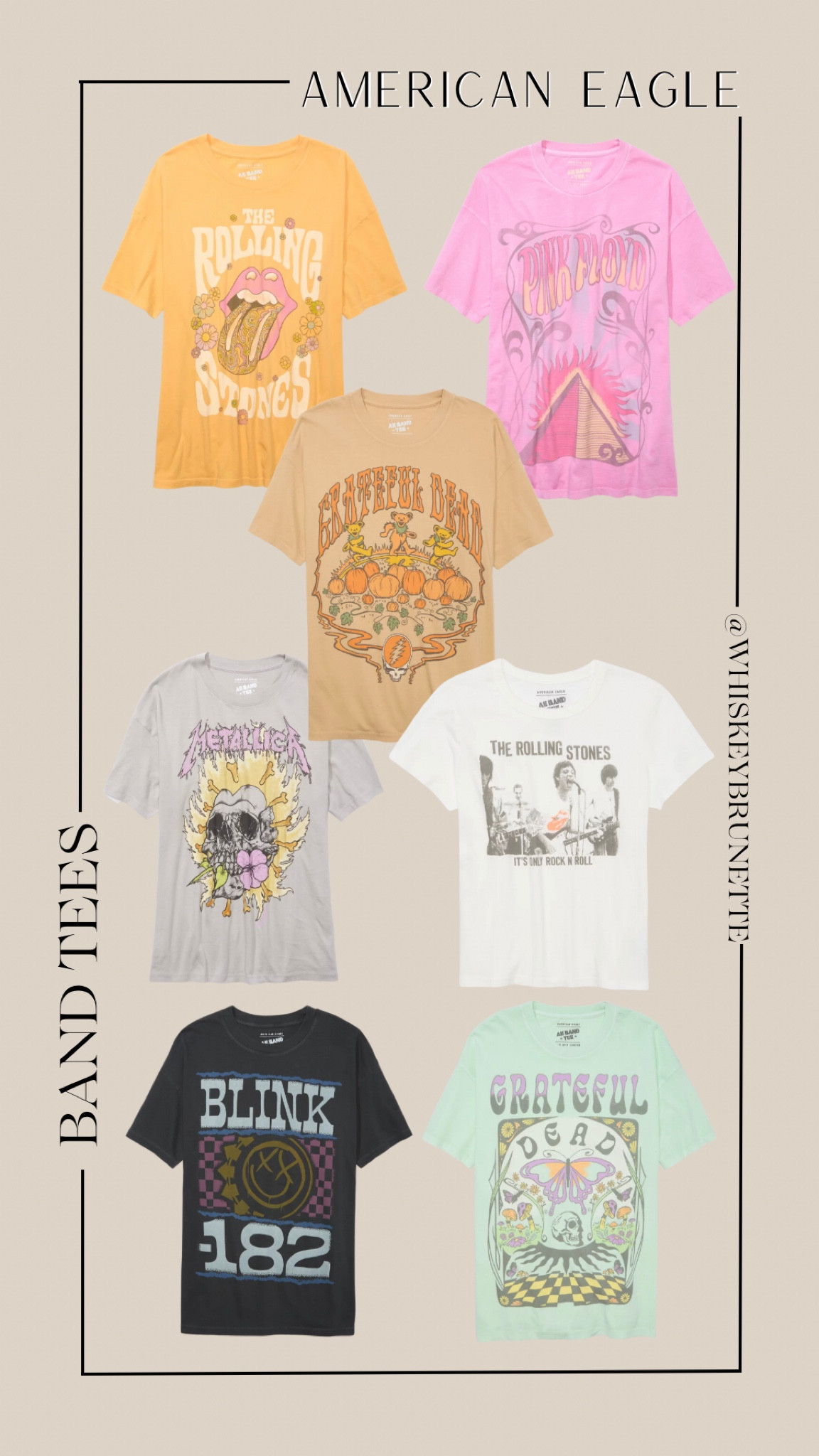Rounded up some of my favorite band tees from American Eagle!

#LTKSale #LTKstyletip #LTKfindsunder50