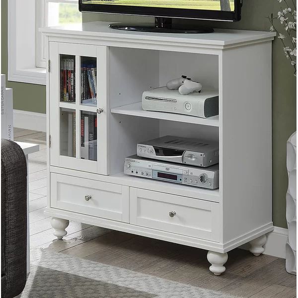 Schererville 40'' TV Stands with Storage Cabinet and Shelves | Wayfair North America