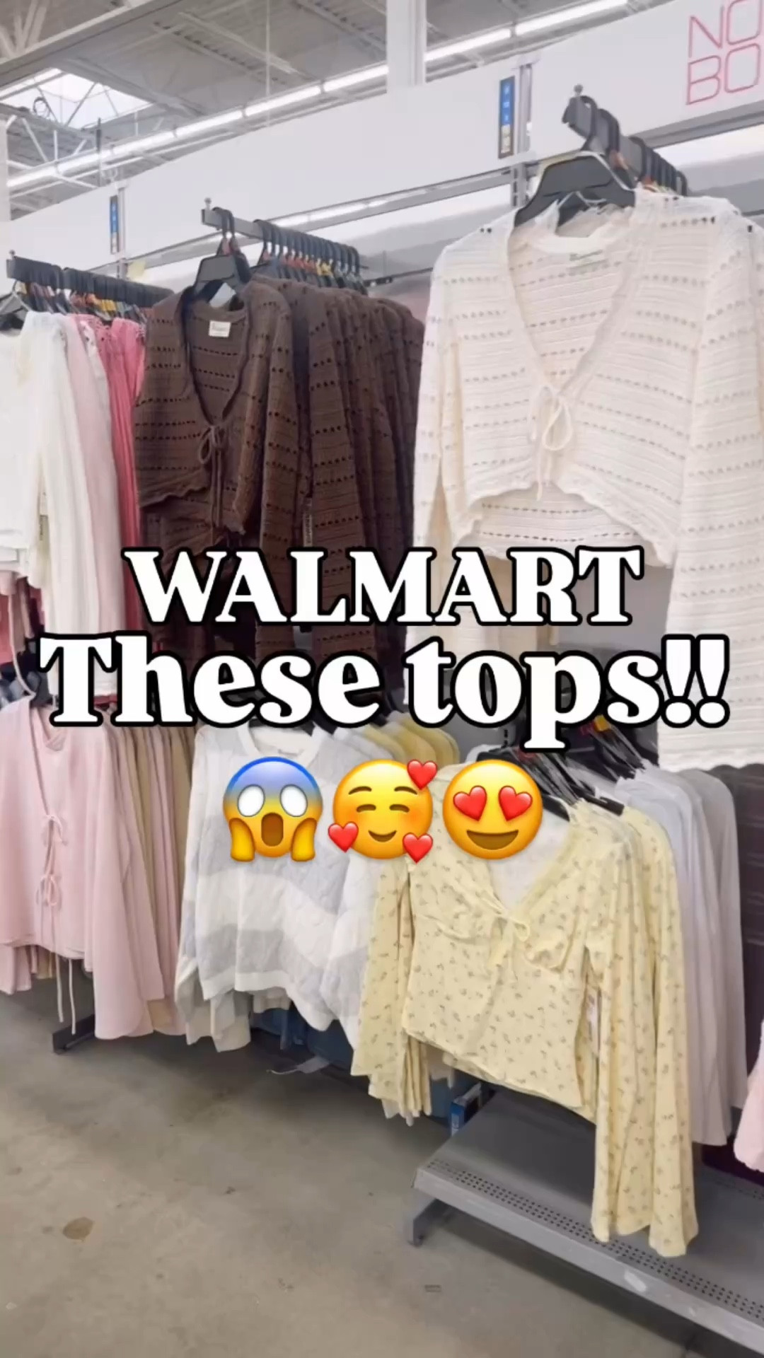 New tops just dropped & I most definitely took some home!! 😍🙌
I usually size up 1 in this brand

Walmart
Spring
No boundaries 

#walmartpartner #tops #walmartfinds #springfashion #newarrivals 