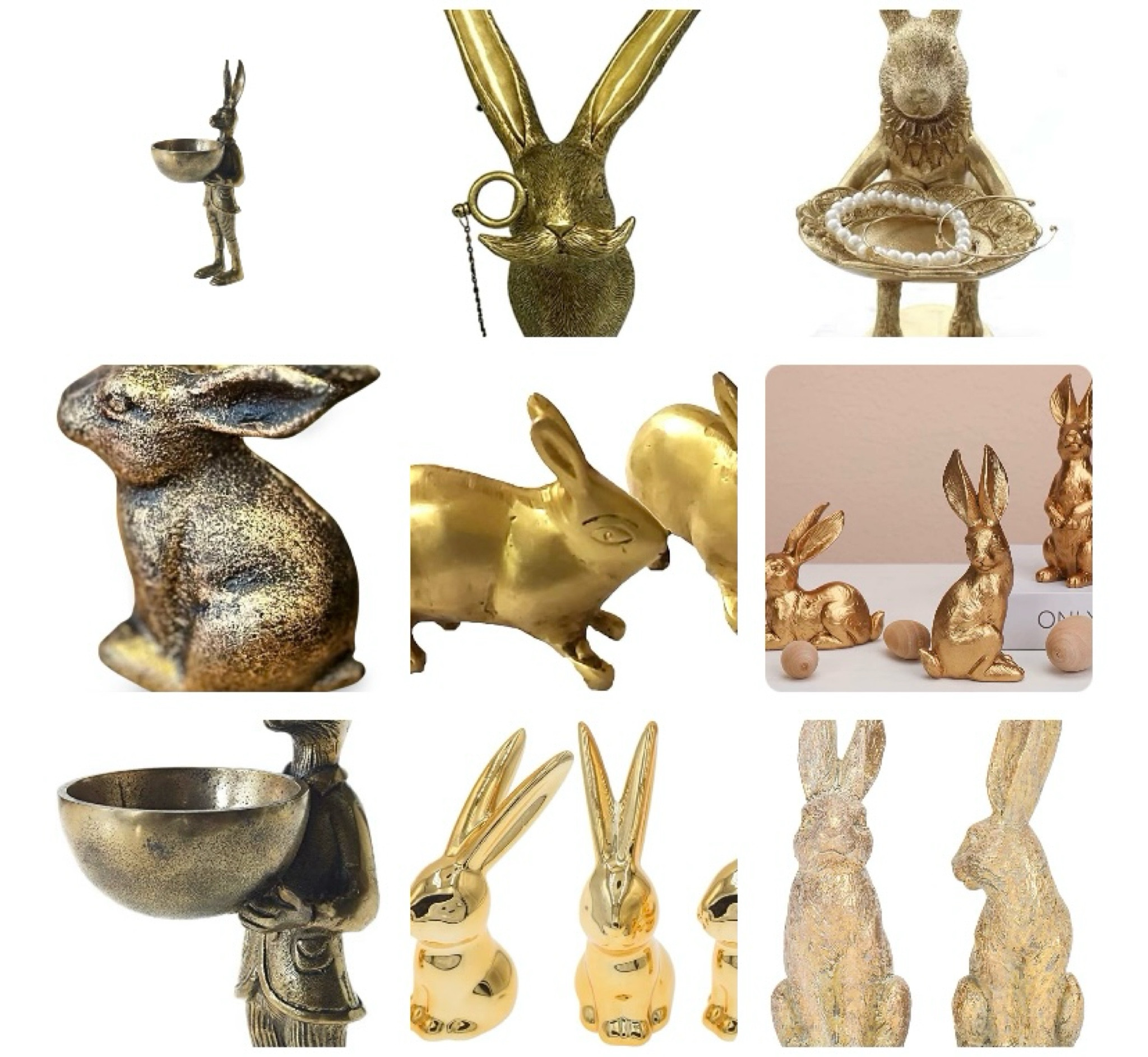 Brass & Gold Bunnies | Brass Easter Decor

#LTKSpringSale #LTKhome #LTKSeasonal