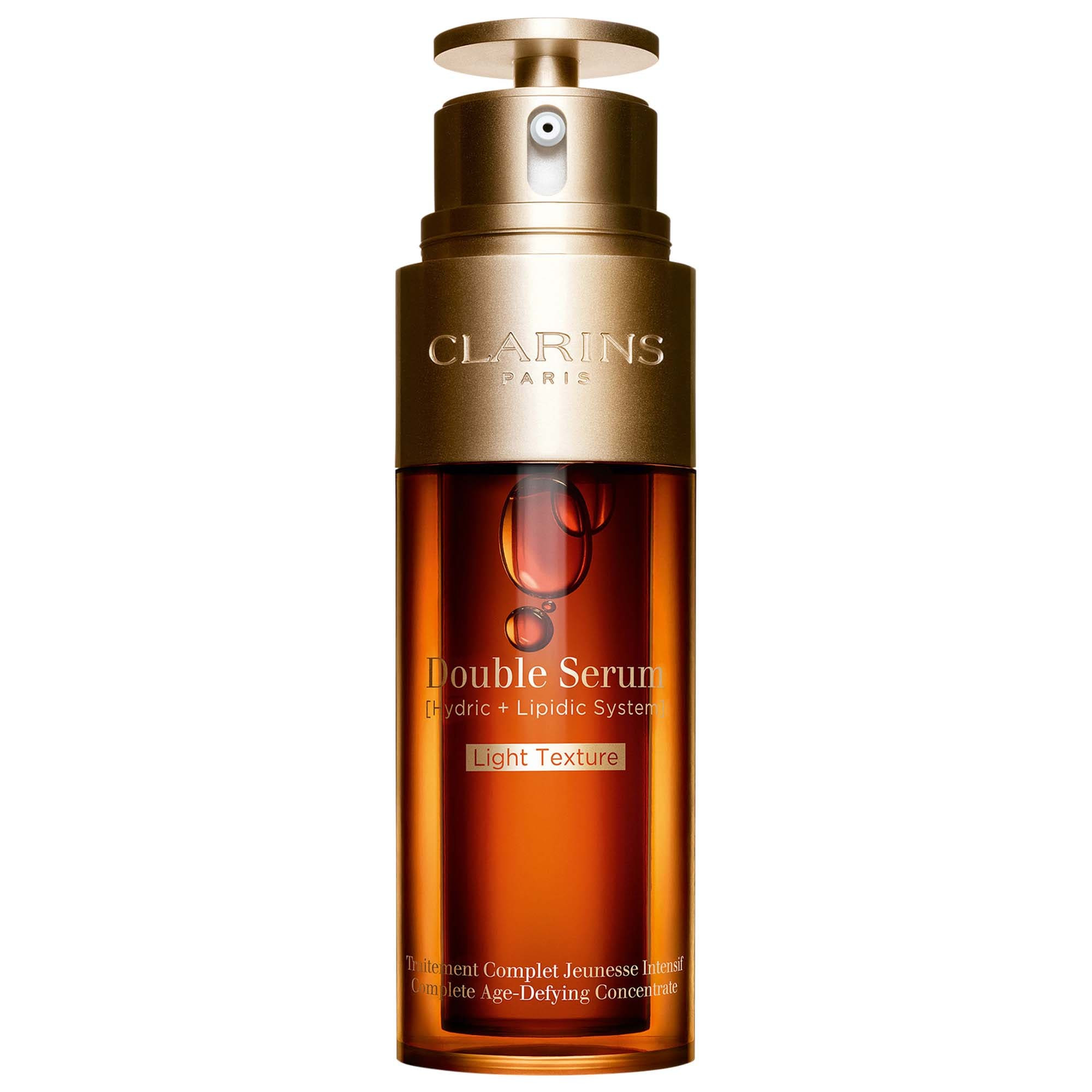 Clarins Double Serum Light Texture Firming & Smoothing Anti-Aging Concentrate 1.6 oz / 50 mL | Sephora (US)