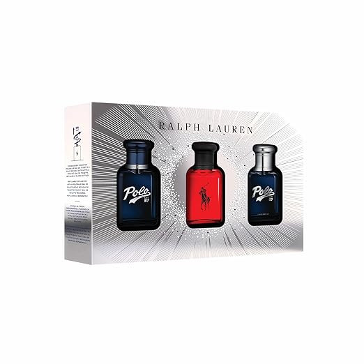 Ralph Lauren - World of Polo Men's Cologne Trio Set ($162 Value) - Polo Red Eau de Toilette, Polo... | Amazon (US)