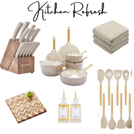 Taupe, Neutral, Kitchen, Utensils, Amazon Finds, Cutting Boards, Monochromatic, Towels, Cooking, Olive Oil, Knives, Crate and Barrel, Organization, Pantry

#LTKhome #LTKGiftGuide #LTKunder50
