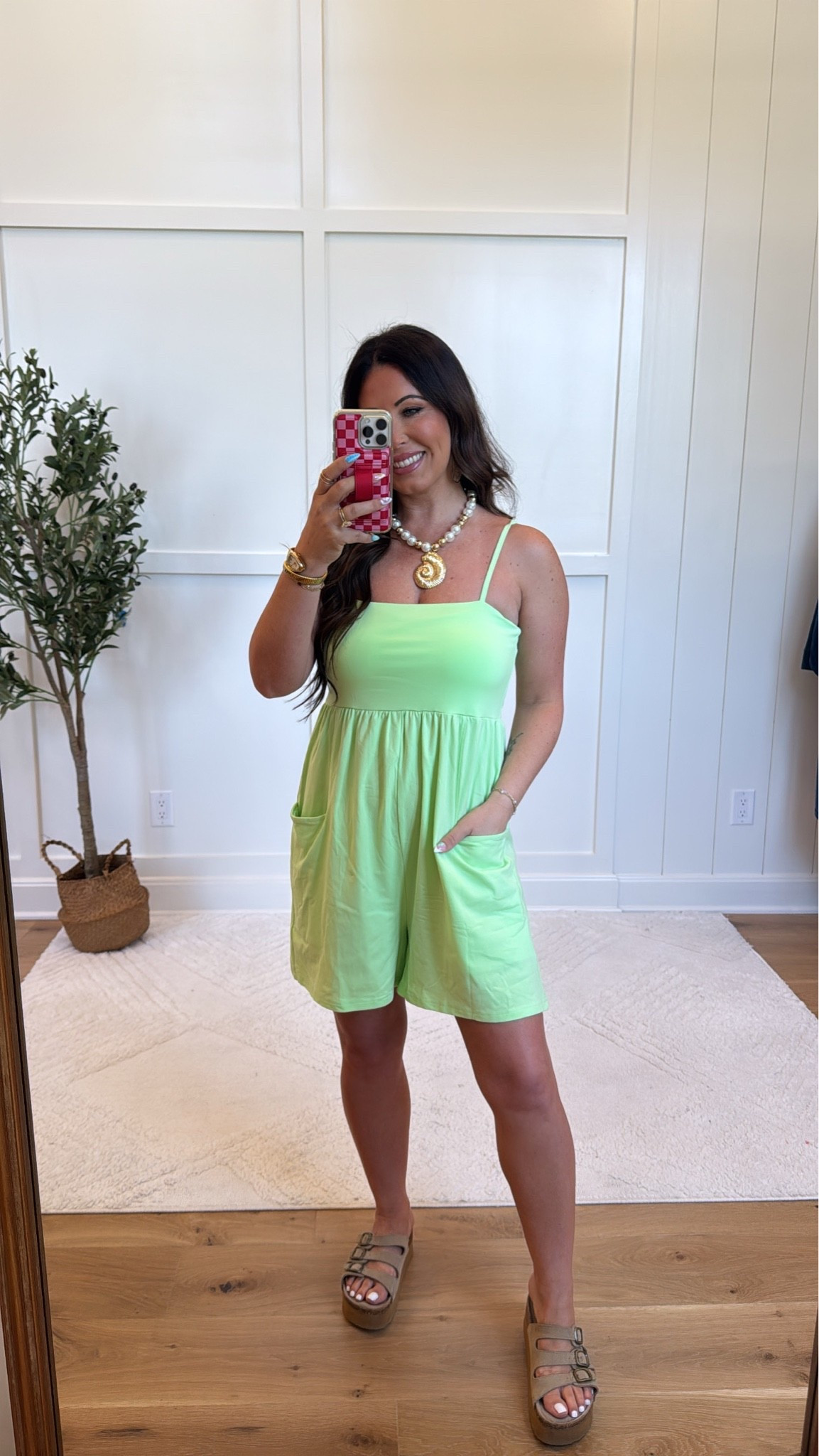 This romper is one of those pieces you’ll reach for on repeat. 💚 Easy to style, ridiculously comfy, and linked before it sells out!

For reference I’m 5’4” 140lbs and in a small

#LTKStyle #LTKSummer #RomperSeason #SummerOutfit #AmazonFashion #CasualStyle #VacationStyle #EverydayOutfit #OOTD #LTKFashion

#LTKdayinmylife #LTKmomlife #LTKootd