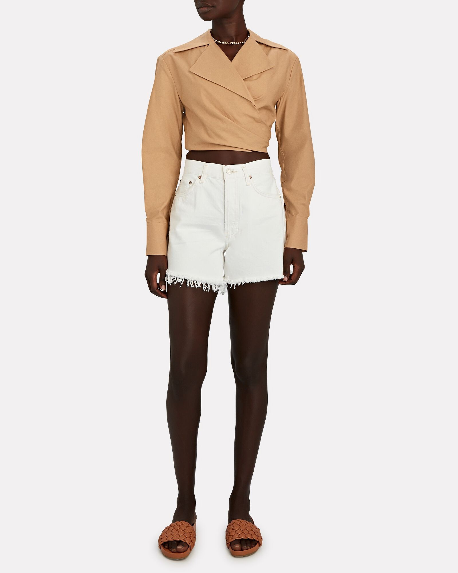 Parker Long Denim Shorts | INTERMIX
