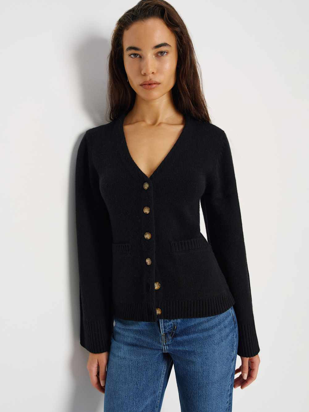 Holden Regenerative Wool Cardigan | Reformation (Global)