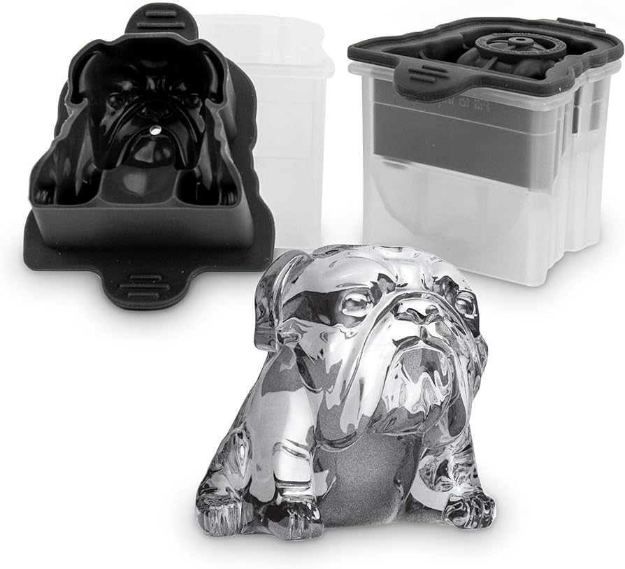 Tovolo Bulldog, Slow-Melting, Leak, Reusable, & BPA-Free Craft Ice Molds for Whiskey, Cocktails, ... | Amazon (US)