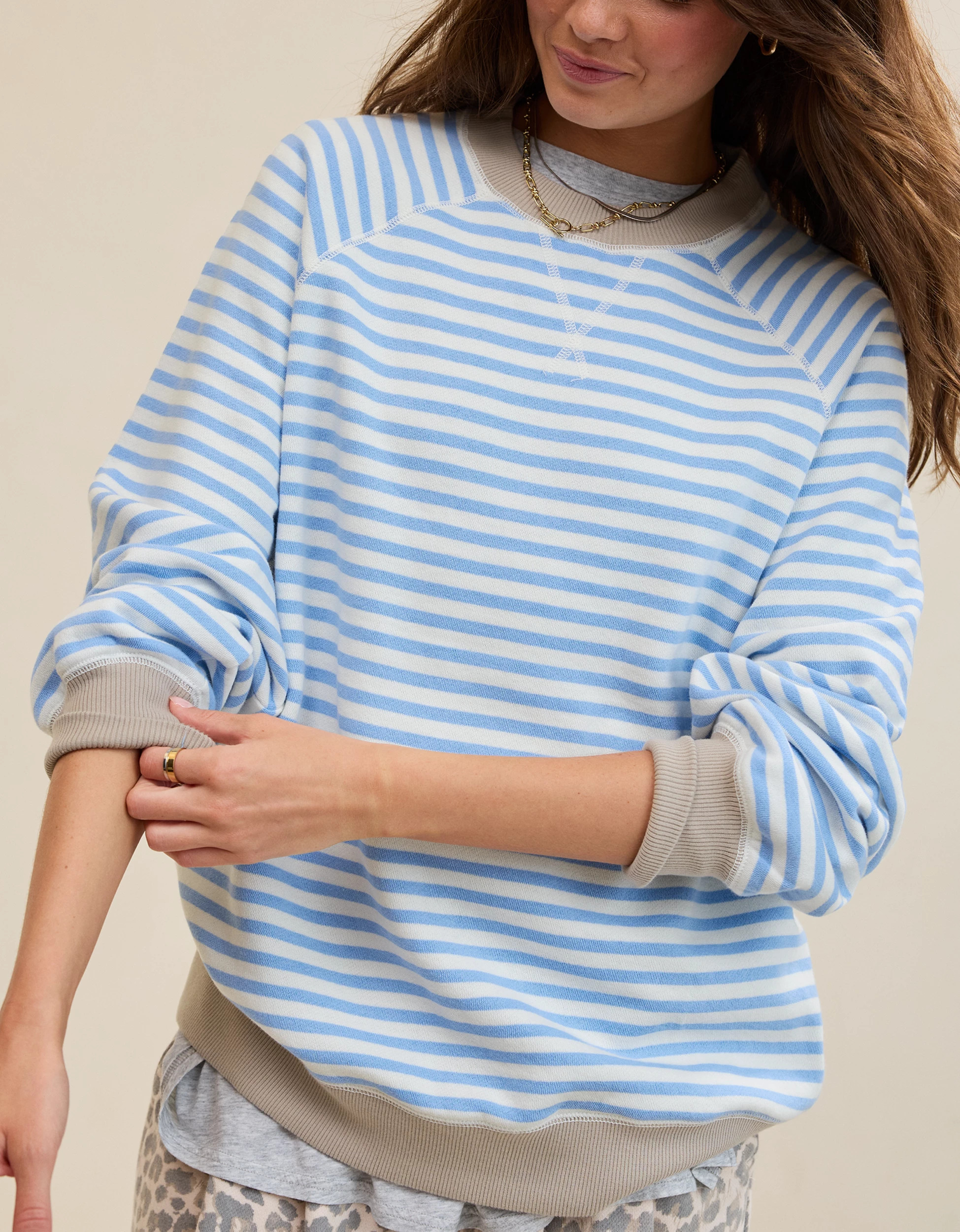 Aerie Go-To Boyfriend Sweatshirt | American Eagle Outfitters (US & CA)