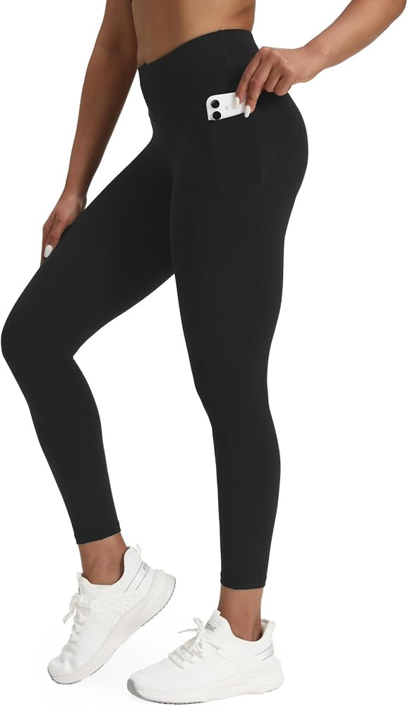 Stelle Leggings for Women with Pockets Workout Mid Waisted Yoga Pants | Amazon (US)