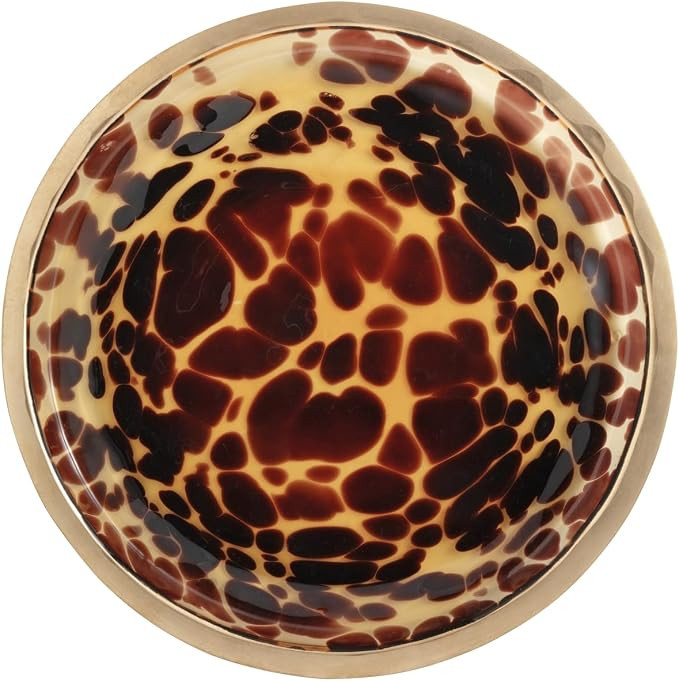 Mud Pie Tortoise Glass Serving Platter | Amazon (US)