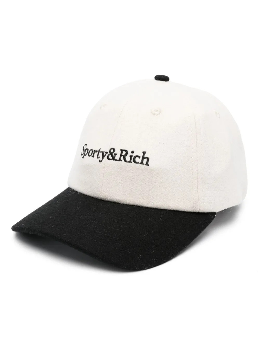 Sporty & Rich logo-embroidered Wool Cap  - Farfetch | Farfetch Global