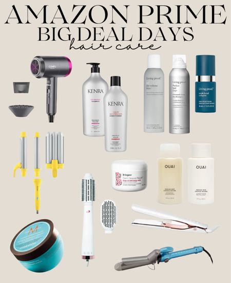 Amazon Prime Big Beale Day hair care products!
- -
Hair mask, shampoo, conditioner, hair waver, curling iron, straightener, flat iron, blow dryer, dry shampoo, hairspray 

#LTKxPrime #LTKsalealert #LTKbeauty