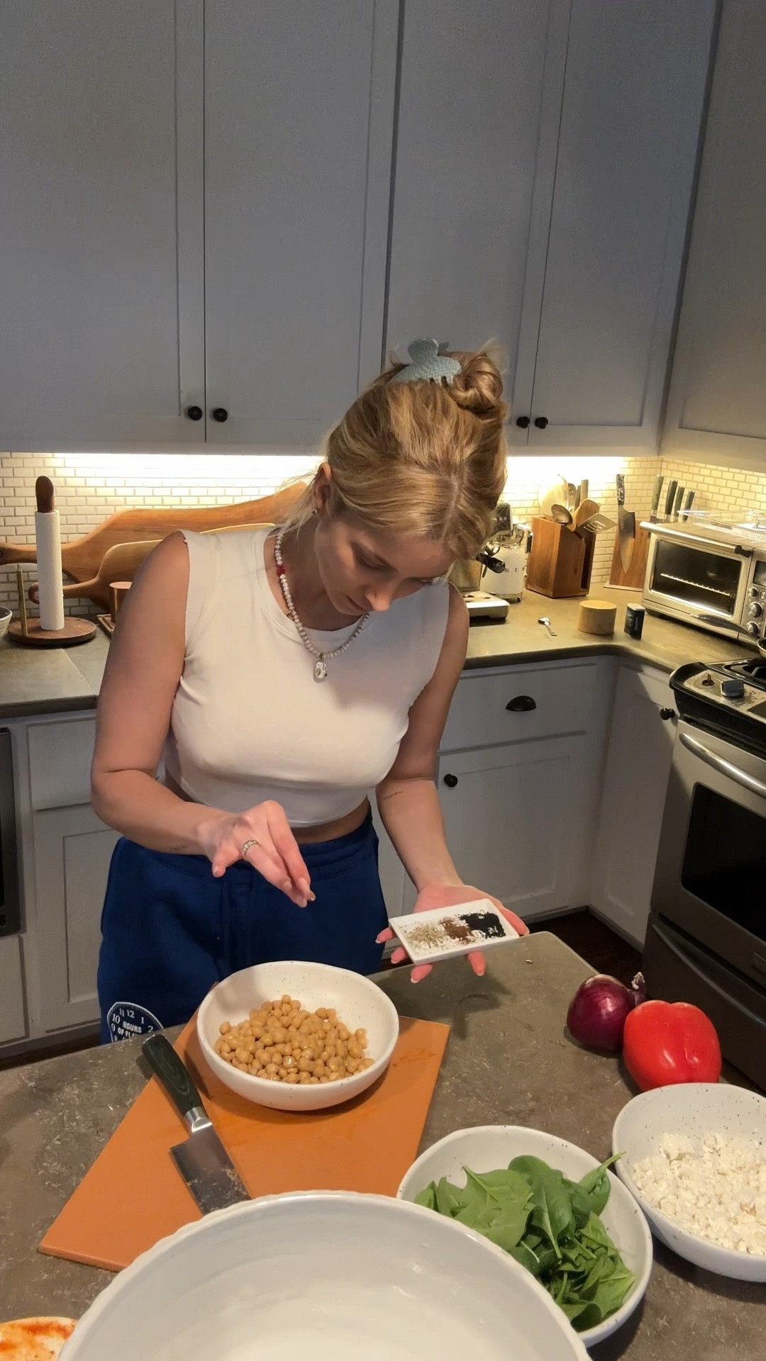 Not the most familiar around the kitchen, but I’m giving it my best shot! Luckily, I’ve got some great kitchen utensils to help make it happen 🥦🥬🌶️🔪

#LTKVideo #LTKFamily #LTKHome