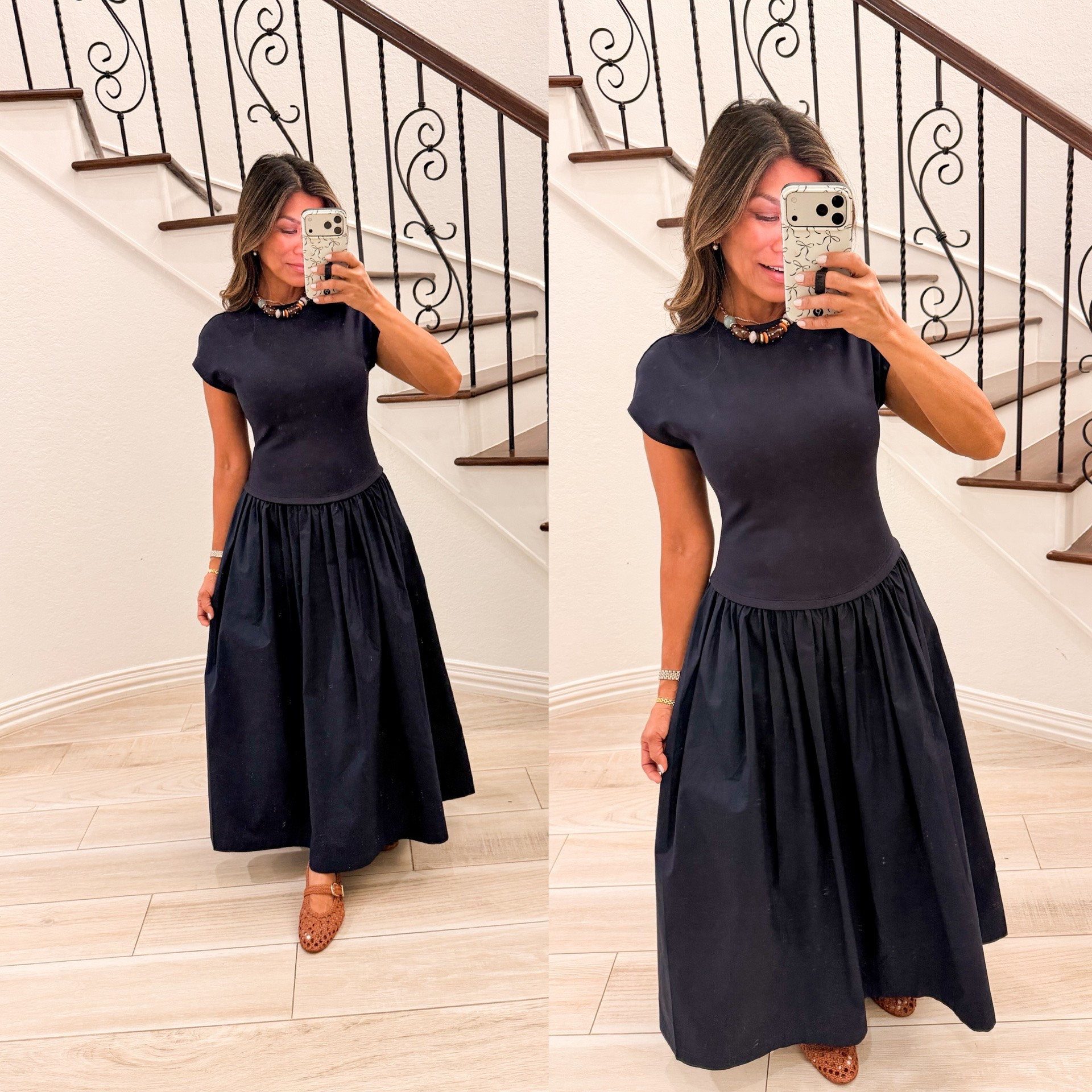 I’m 5’2” 118#ish for reference 
Dress in XS tts.
Woven flats (Amazon) fit tts.

Fall Outfits, fall fashion, women over 50, Walmart  finds, over 50 style, midlife fashion, petite fashion,midlife women, affordable fashion, fashion over40, elevated easy outfits, denim, jeans, fall shoes.

#LTKOver40 #LTKmomlife #LTKPetite