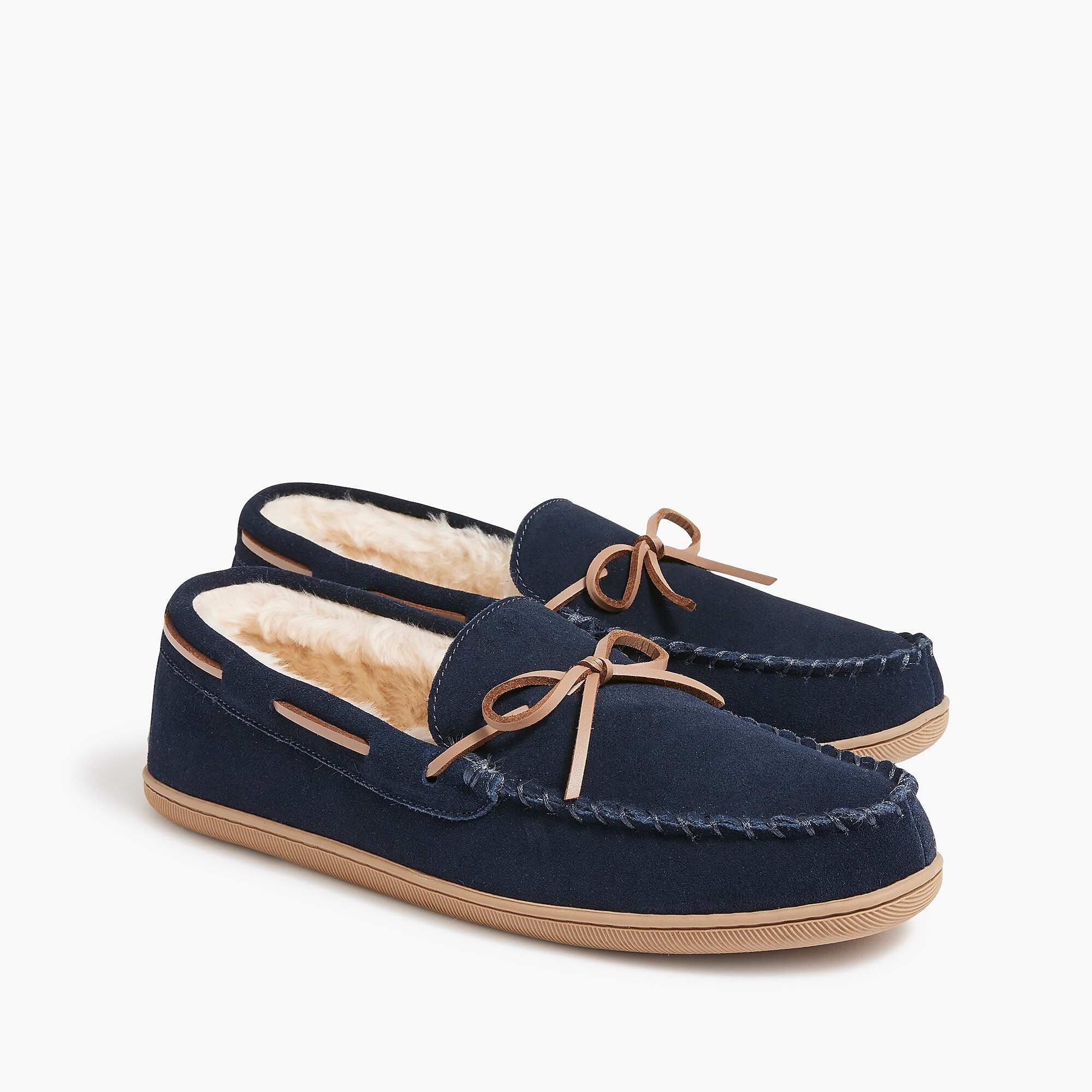 Shearling moccasins | J.Crew Factory