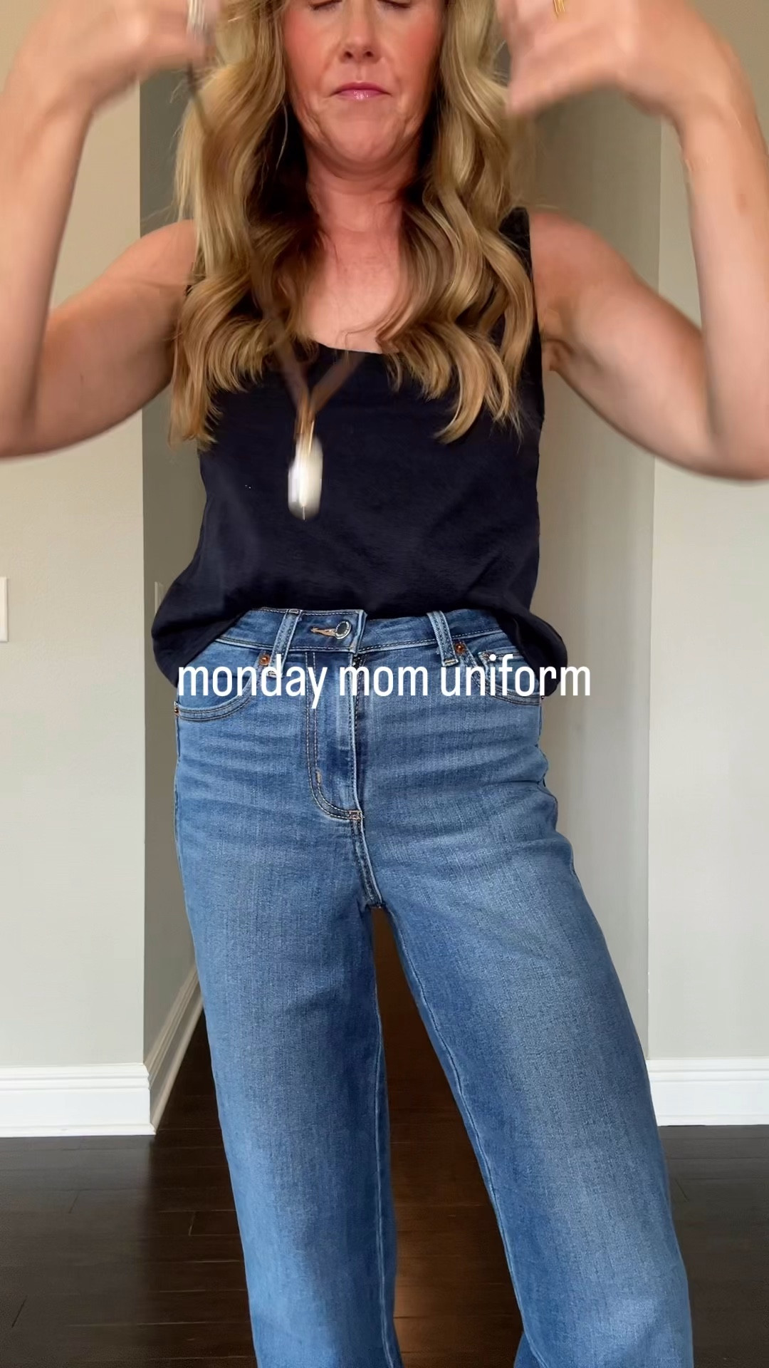 Outfit ofhthebday: a simple tank top, jeans and flip flops. My mom uniform for sure! 

#LTKOver40 #LTKmomlife #LTKootd