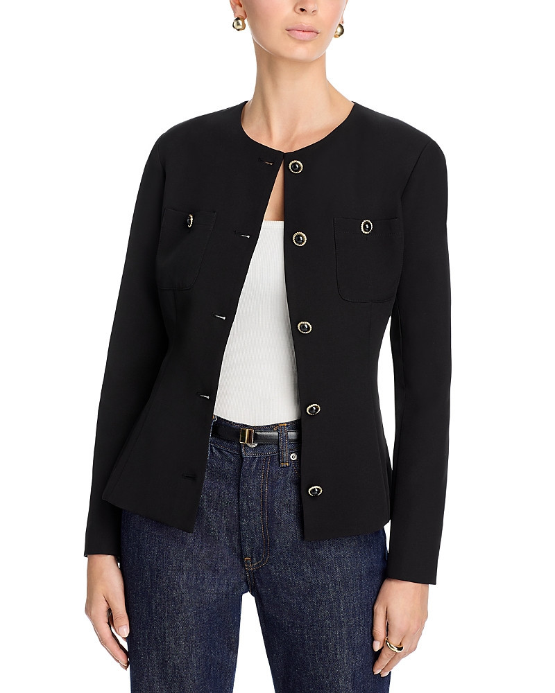 Aqua Collarless Blazer - Exclusive | Bloomingdale's (US)