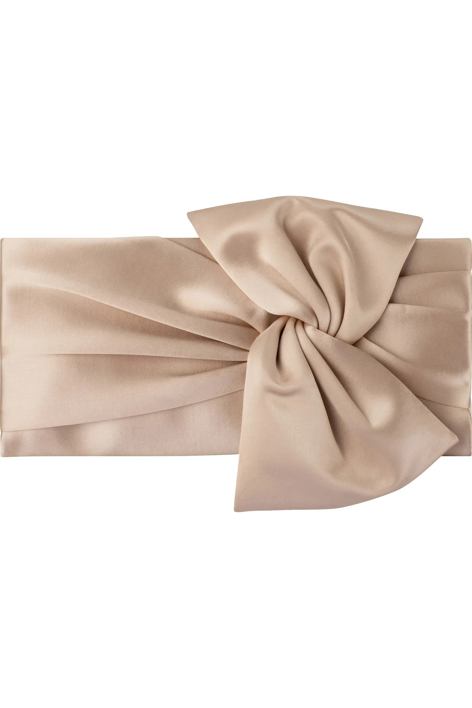 Chloe Satin Tie Front Clutch (Women) | Nordstrom | Nordstrom