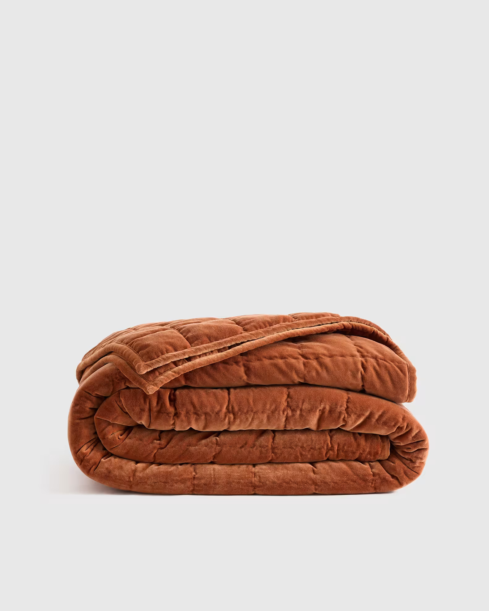 Cotton Velvet Quilt | Quince