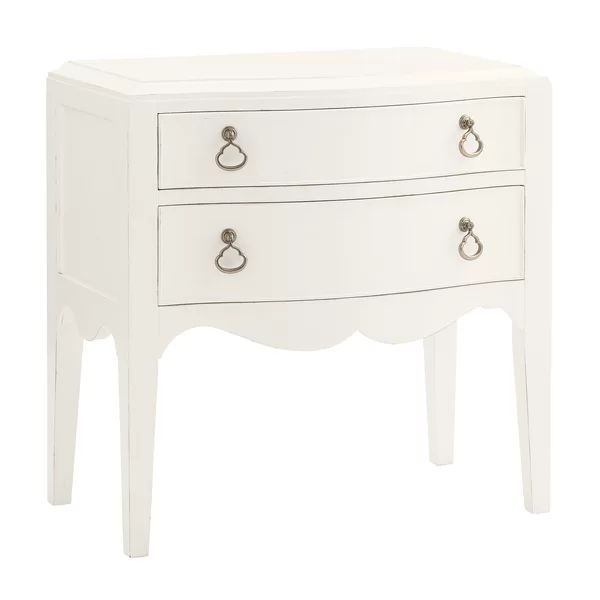 Ivory Key Solid Wood Nightstand | Wayfair North America