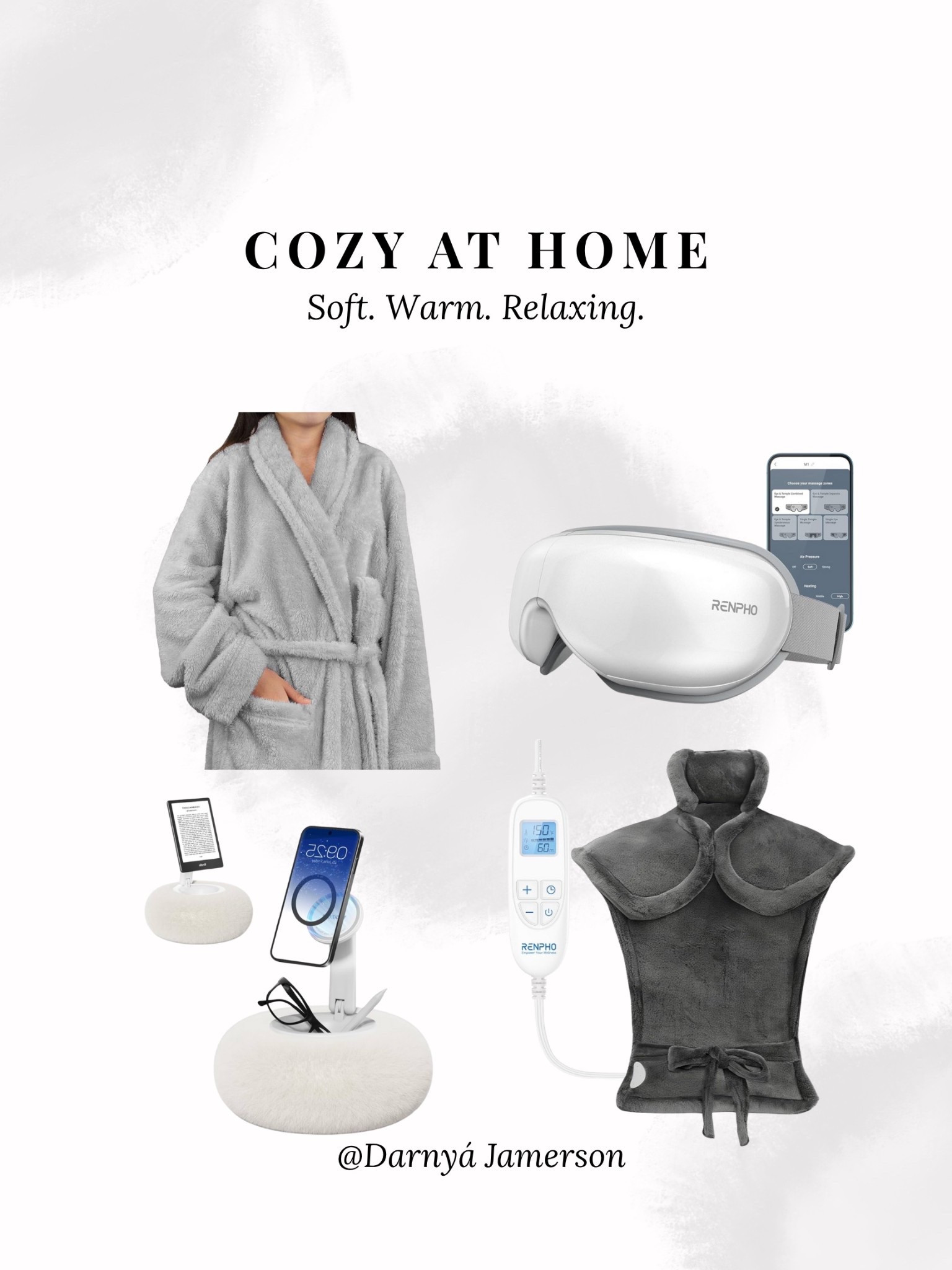 Staying in never looked (or felt) this good 🛋️✨ don’t sleep on these cozy home must-haves… unless it’s in the memory foam 😌

cozy Amazon finds, home deals, soft home essentials, Amazon cozy picks, oversized throw blanket, cloud slippers Amazon, wax warmer, memory foam pillow, LED lights Amazon, cozy at home must haves, Prime Day comfort picks

#LTKHome #LTKSaleAlert