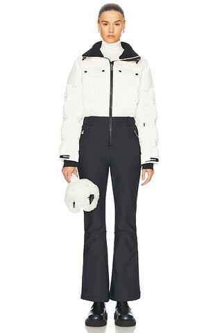 Perfect Moment Helen Ski Suit in Snow White | FWRD | FWRD 