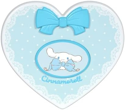 Amazon.com: Impressions Vanity Cinnamoroll Lovely Ribbon LED Heart Compact Mirror with Artwork, M... | Amazon (US)