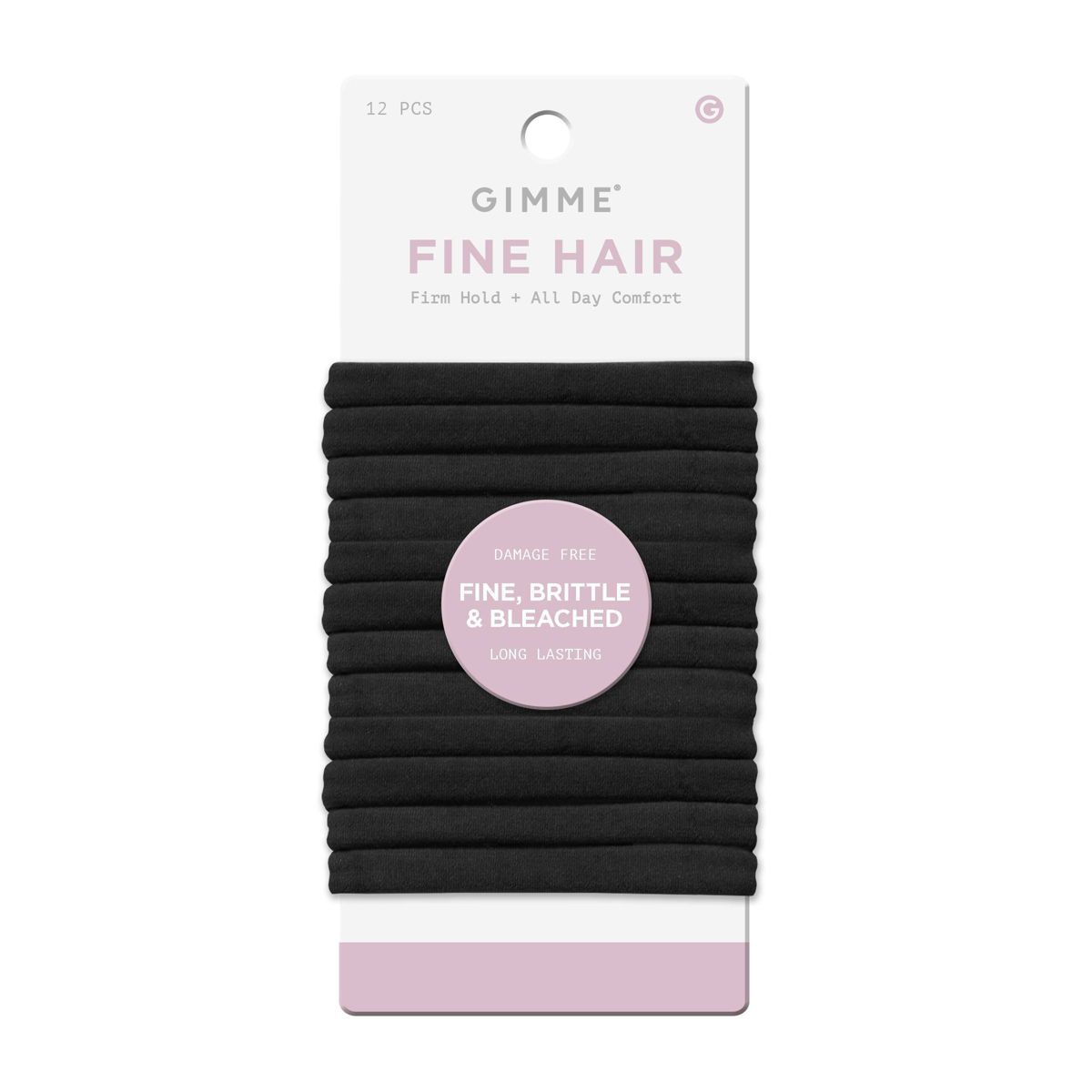 Gimme Beauty Fine Hair Tie Bands - 12ct | Target