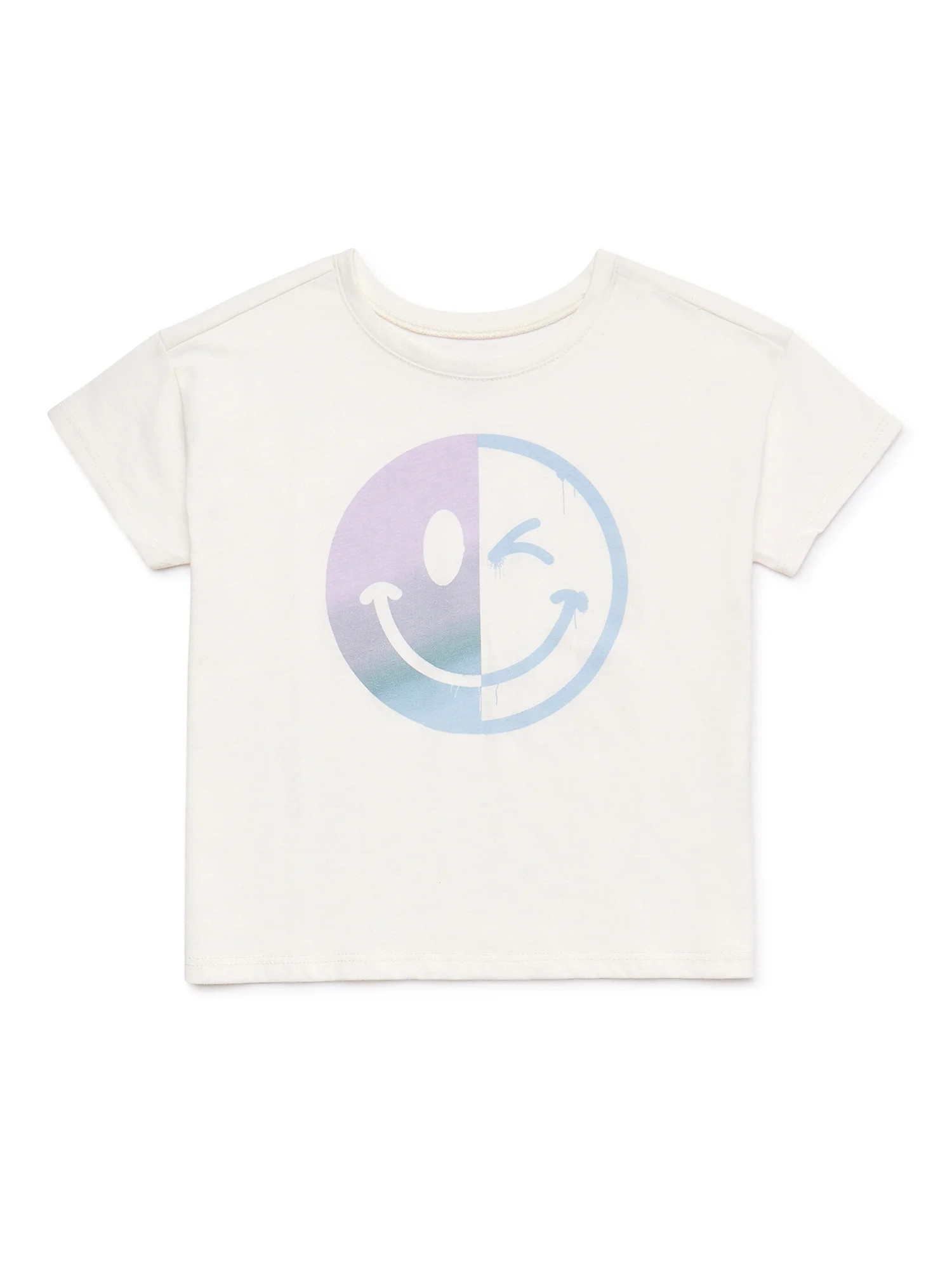 Garanimals Baby and Toddler Girl Short Sleeve Graphic Tee, Sizes 12M-5T | Walmart (US)