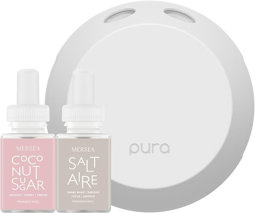 Pura Smart Home Fragrance Device Starter Set - Pura 4 - Scent Diffuser for Home - Includes Fragra... | Amazon (US)