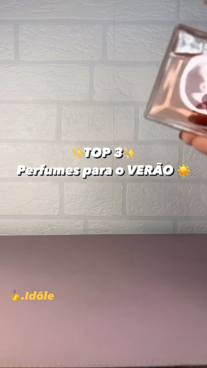 PERFUMES PARA O VERÃO! 
Meu tio 3 de cheirosinhos 💜

🥇 Idôle- Floral frutado e bem delicado! Muito elegante e versátil, tem um docinho leve no final! Acho a fragrância bem romântica 💕 

🥈Donna - Cítrico! limão e Jasmin 🍋 Cheiro fresco com aquele ar de acabei de sair do banho!? MUITO forte, no primeiro uso me deu até enxaqueca! (Mas isso varia de pele pra pele!) 
🔐segredo: Lembra demais um perfume levinhos da tampa azul! ( quem pescou, pescou) 

🥉Fiji Paradise - Primeiro: Me diz se esse perfume já não te lembra praia com aquele mar azulzinho na mesma hora? 
Cheirinho suave e fresco! Floral bem almiscarado e tem uma primeira saída bem quente graças a pimenta rosa na nota de de topo 💕
🔐 Até achei um pouco parecido com nosso top 1 🥇😱 

Conhecem essas fragrâncias? 🤌🏽
Me conta aqui o seu top 3 🥇🥈🥉 ⤵️

#idole #donna #larive  #boticário #perfumesverao #verao 

#LTKbeauty #LTKbrasil #LTKsalealert