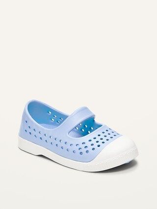 Perforated Mary-Jane Slip-On Shoes for Toddler Girls | Old Navy (US)