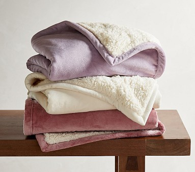 Sherpa Baby Blanket | Pottery Barn Kids
