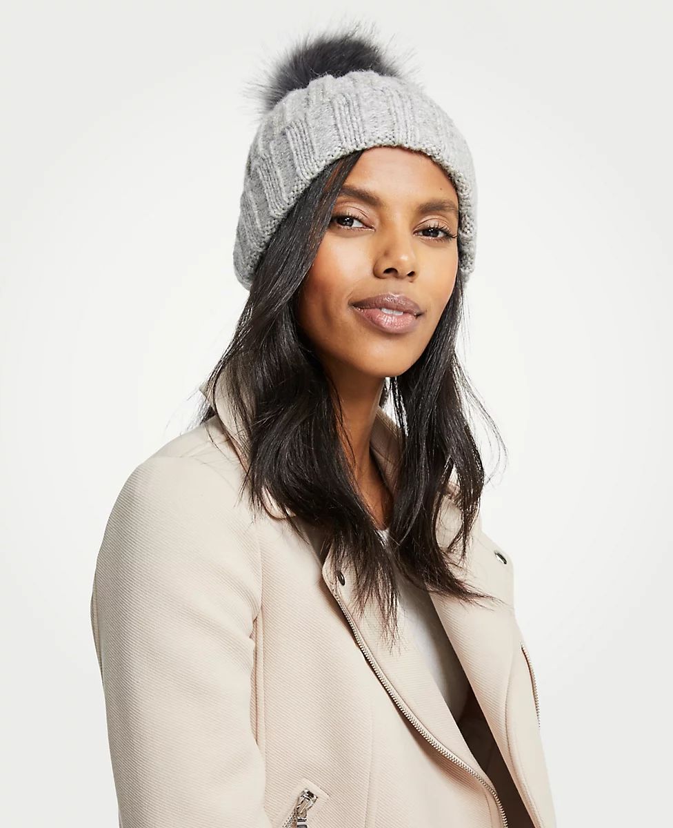 Ribbed Knit Hat | Ann Taylor (US)