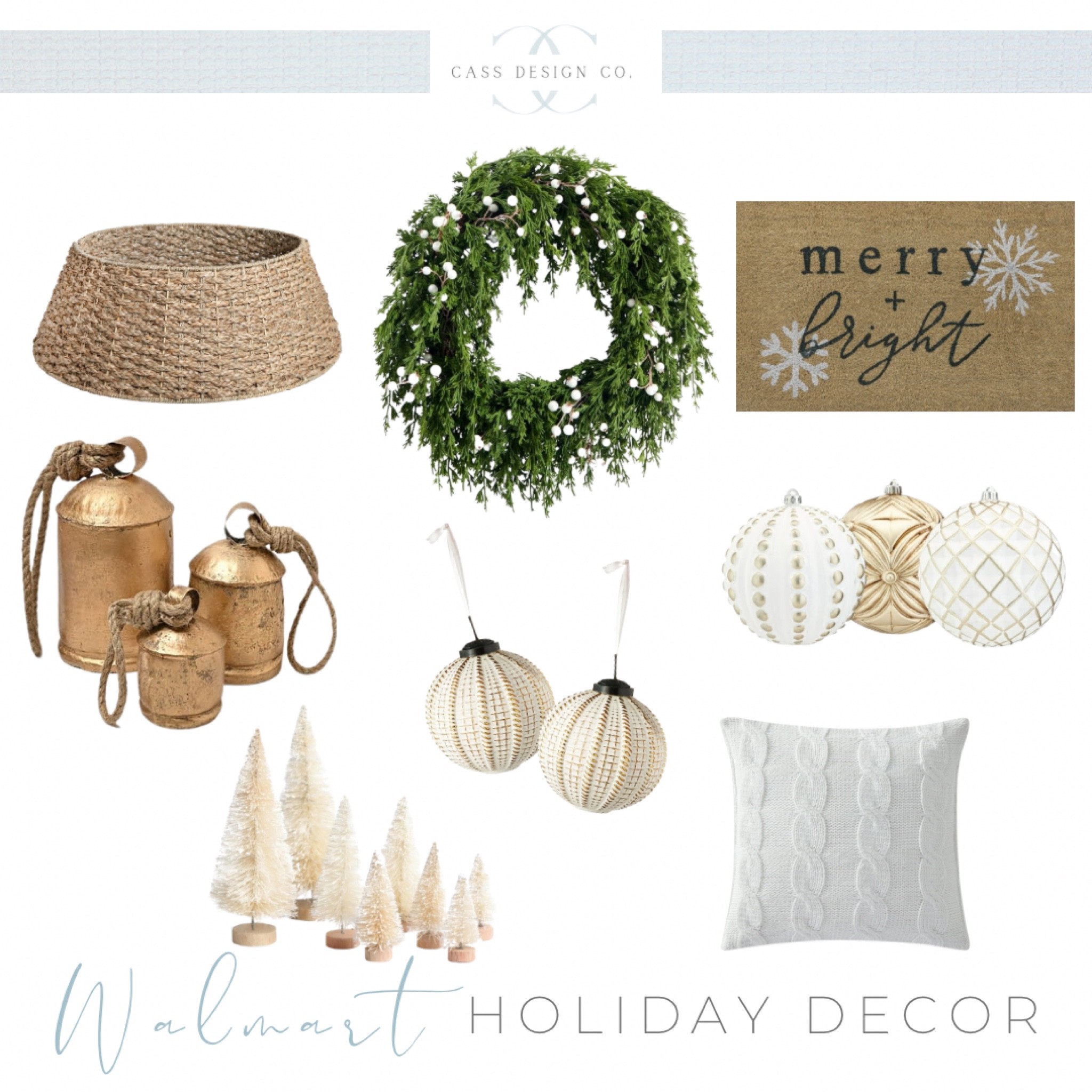 Holiday Time Natural Seagrass … curated on LTK