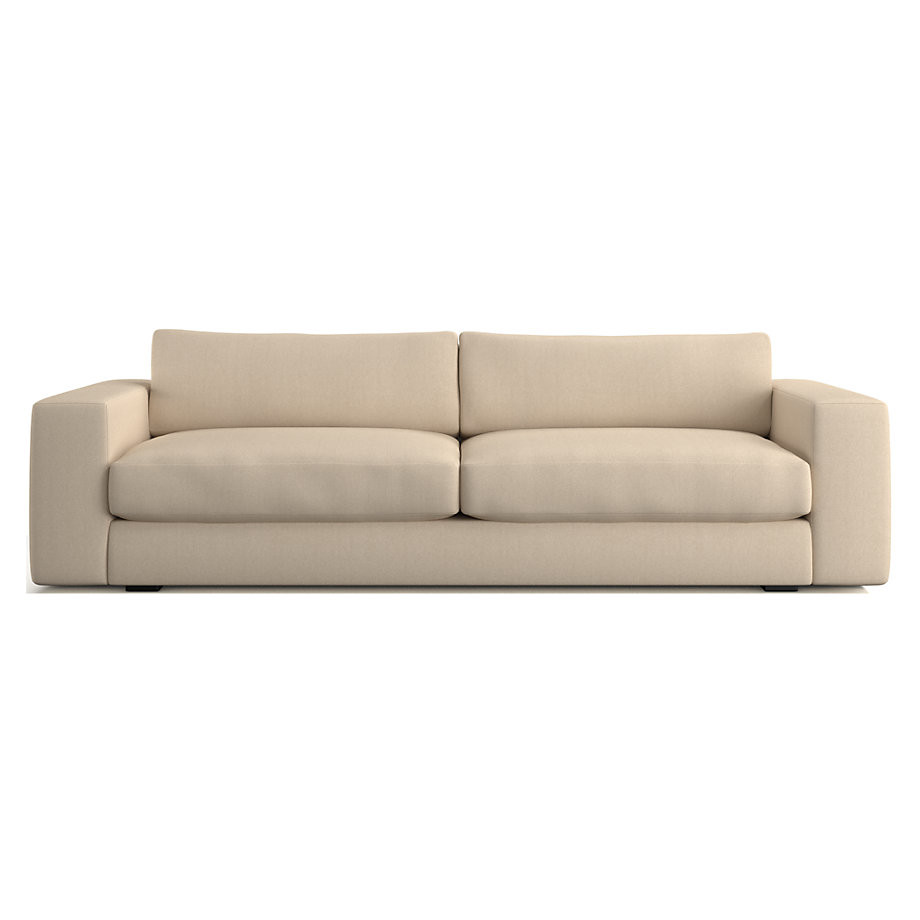 Oceanside 102" Wide-Arm Deep-Seat Sofa | Crate & Barrel