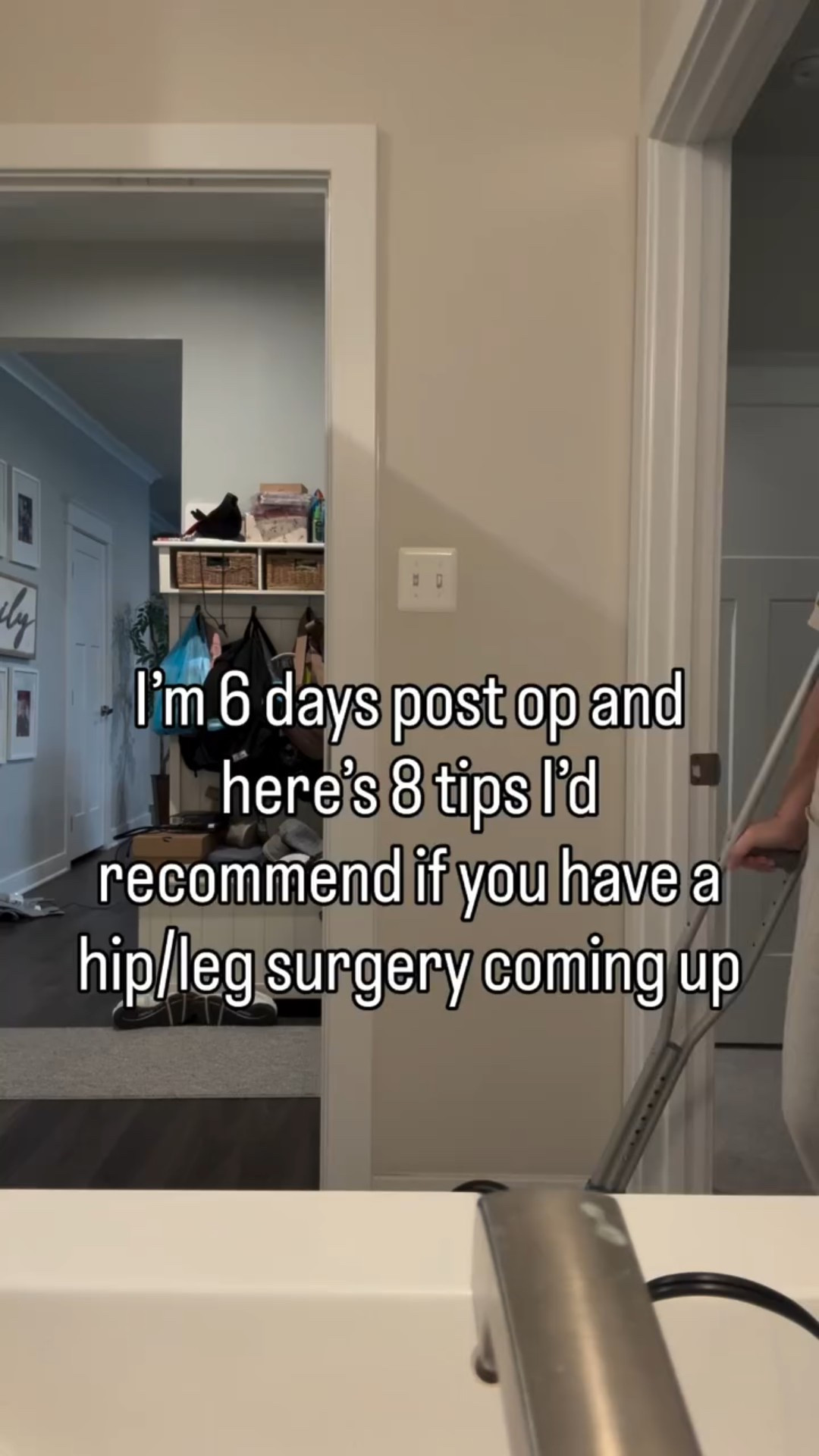 Best advice I can give!! 

Comment “RECOVERY” below and I’ll send you the links to my favorite recovery items I’ve used nonstop this past week! 

#hiplabraltear #hipsurgeryrecovery #physicaltherapy #recovery #postop