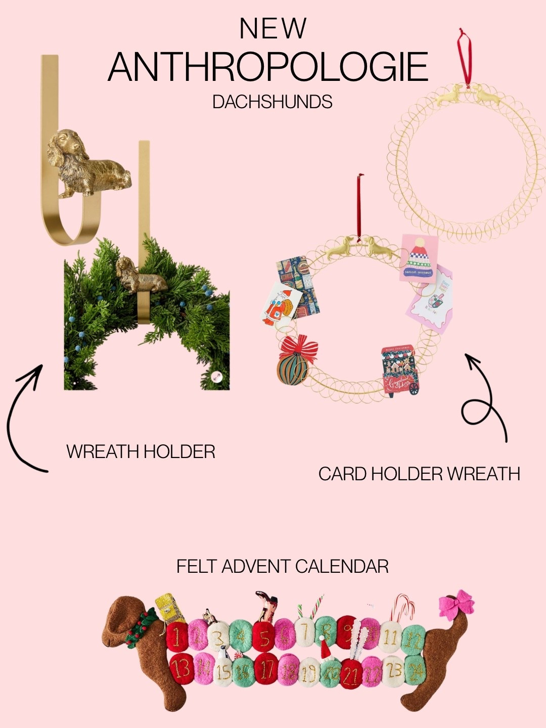 @Anthropologie holiday doxies