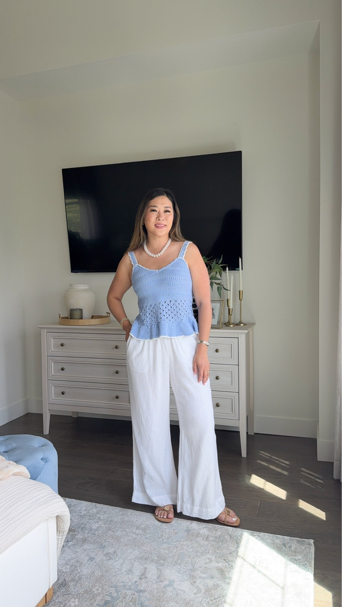 Target summer outfits // vacation outfits // Target fashion // affordable fashion // linen pants // tcs

Blue tank: Small
White Pants: Medium Short

#LTKootd #LTKSeasonal #LTKPetite