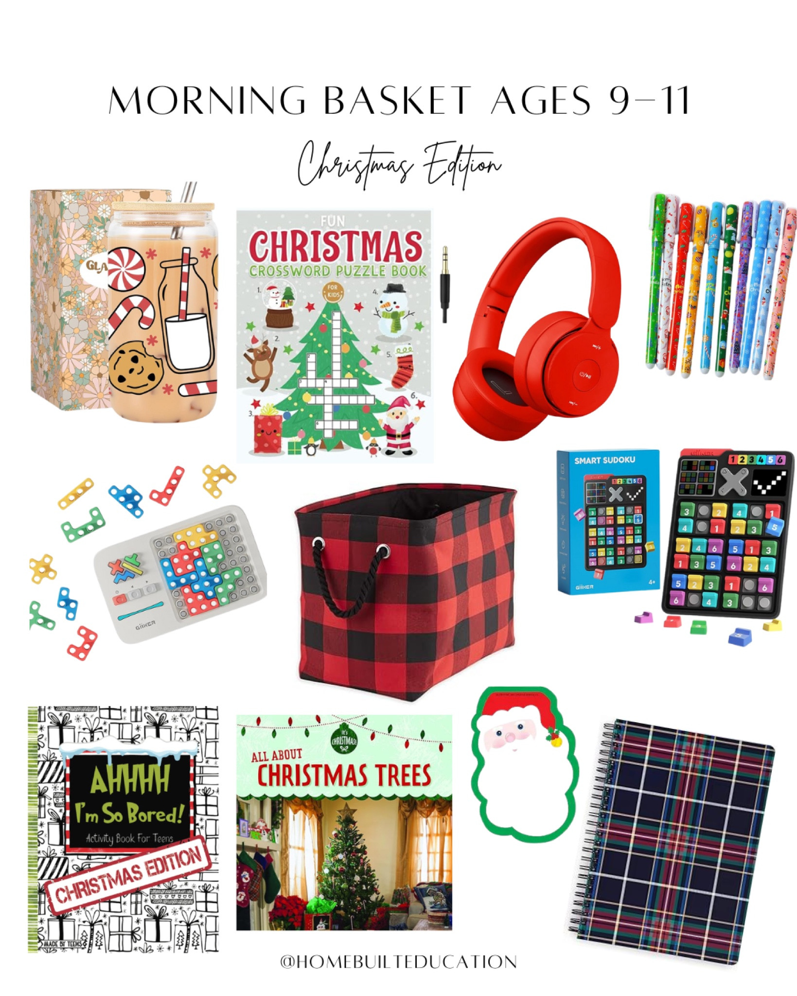 Holiday morning basket essentials for your older 9-11 learners that can also double as gifts & stocking stuffers! 

Have younger learners? Checkout our previous morning basket posts for ages 0-8! 

#LTKKids #LTKGiftGuide #LTKHoliday