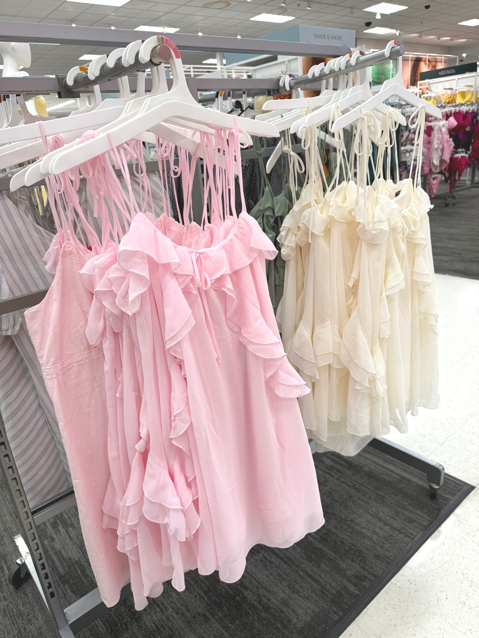 Wild Fable Pink & Cream Boho Mini Ruffle Spring Dress #wildfable #dresses #springdresses #springoutfits #bohodresses

#LTKWedding #LTKTravel #LTKootd