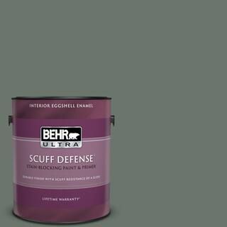 BEHR ULTRA 1 gal. #PPU12-18 Heritage Park Extra Durable Eggshell Enamel Interior Paint & Primer 2... | The Home Depot