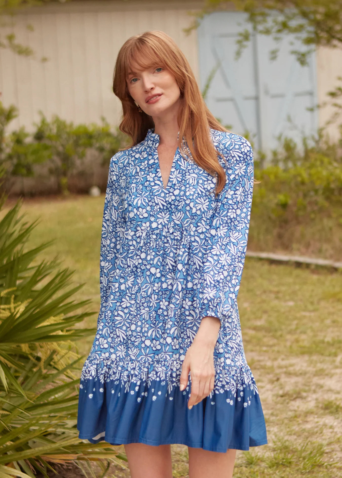 Seaside Floral Relaxed Dress | Cabana Life