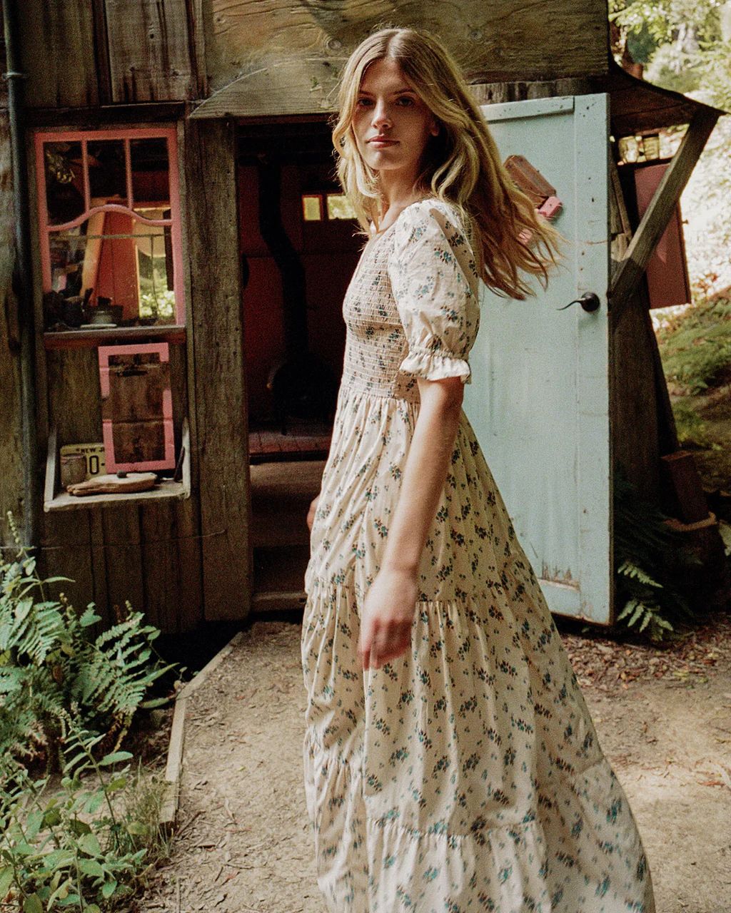 The Brooklyn Dress | Mums Ditsy Cream | Christy Dawn