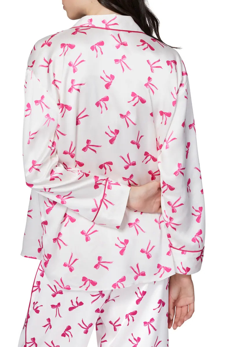 Florence by Mills Dream Satin Pajama Shirt | Nordstrom | Nordstrom