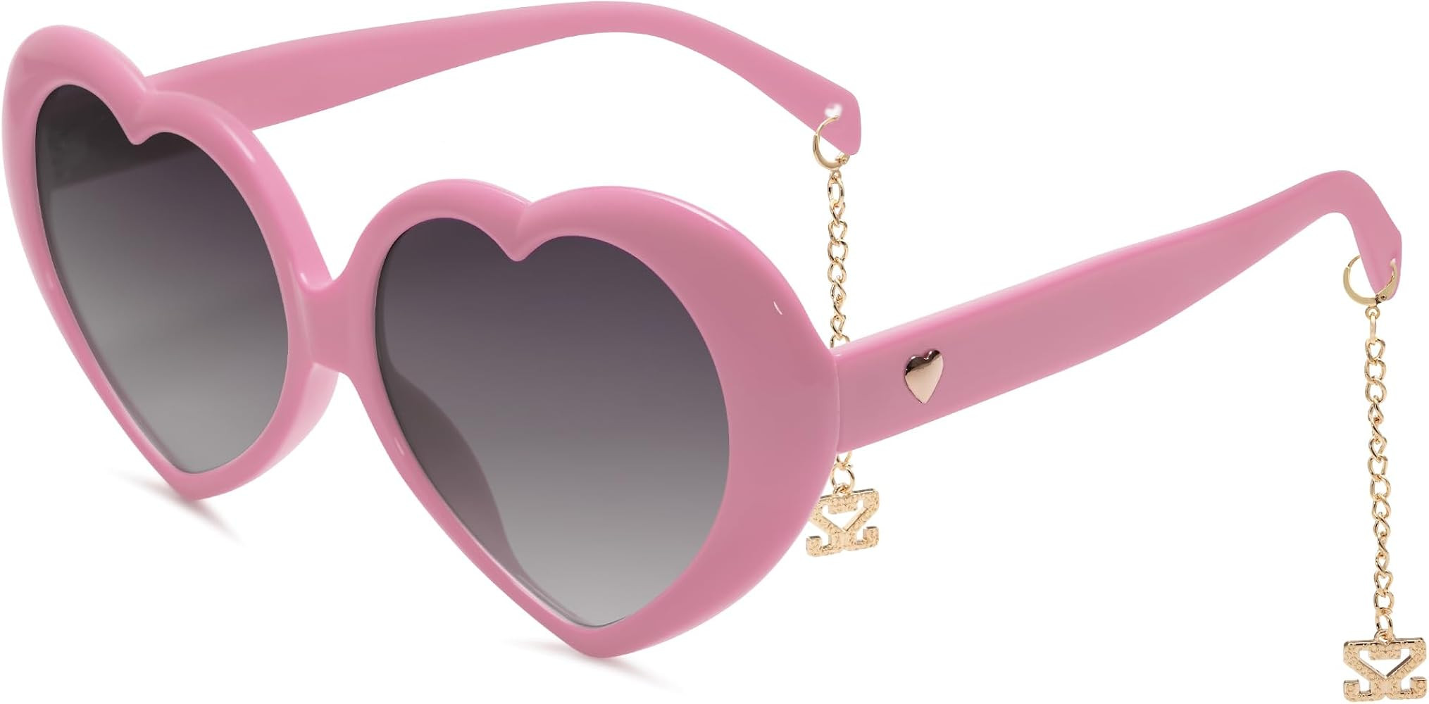 SOJOS Sunglasses Womens Heart Shaped Sunglasses Vintage Retro Glasses SJ2252 | Amazon (US)