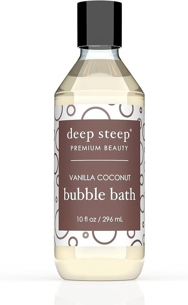Deep Steep Bubble Bath, 10 oz (Vanilla Coconut) | Amazon (US)